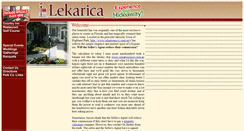 Desktop Screenshot of lekarica.com